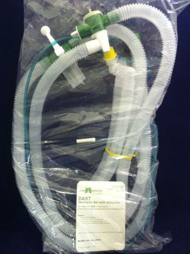 ONE NEW DART VENTILATOR SET w/ NEBULIZER REF 5055 For Use w/ BENNETT MA-1