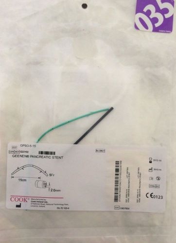 COOK  G22102 GEENEN PANCREATIC DEVICE 5F x 15cm