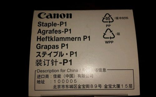 GENUINE OEM Canon Staples-P1 NO.505C    1008B001 (AA)