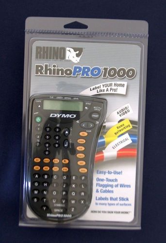 NEW DYMO RHINOPRO 1000 INDUSTRIAL LABLE MAKER PRINTER