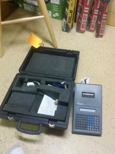 BRADY MARKER XC PLUS LABEL MAKER PRINTER WITH CASE