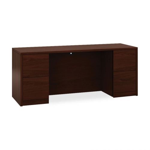 The Hon Company HON105900NN 10500 Series Wood Mahogany Laminate Office Desking