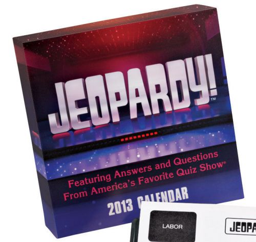 Miles Kimball Jeopardy Day Calendar, Multi 