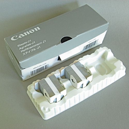 2 CANON J-1 STAPLE CARTRIDGES 5,000 Staples Each, Sealed, from Box of 3