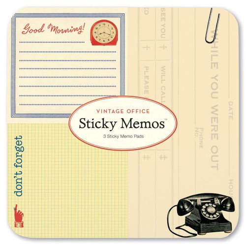 Cavallini &amp; Co. Vintage Office Sticky Memos