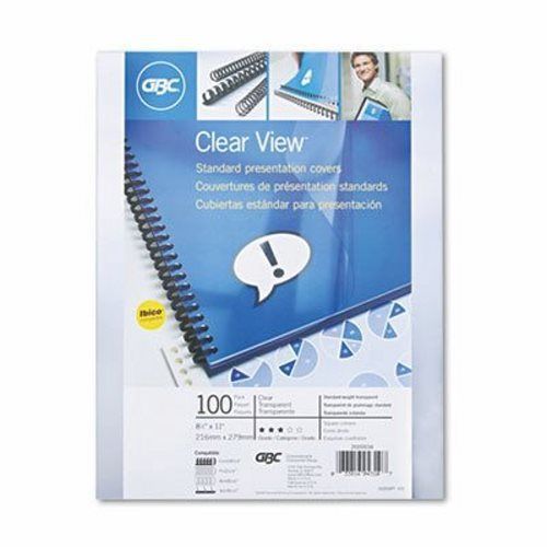 Swingline Presentation Binding Cover, 11 x 8-1/2, Clear, 100/Box (GBC2020034)