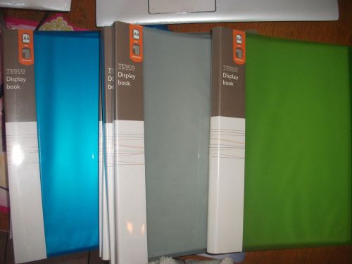 Job lot (13)A4 display folders - NEW