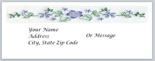 30 Flower Garland Bear Personalized Return Address Labels Buy 3 get 1 free(bo50)