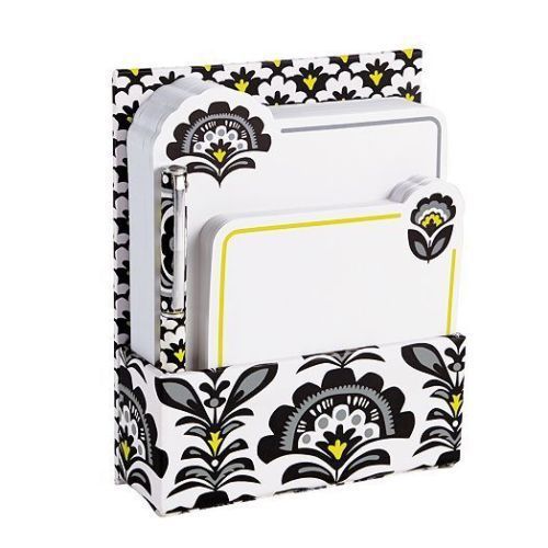 Vera bradley on that note; note sheets, pen, desktop stand, magnetic, fanfare for sale