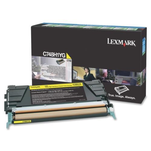 LEXMARK SUPPLIES C748H1YG LEXMARK - BPD SUPPLIES YELLOW TONER CARTRIDGE FOR