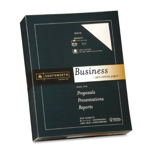 Fine business paper 25% ton 2 lb white sheets 4 3c for sale