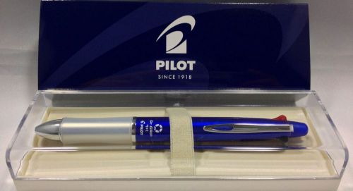 [ new ! ] pilot dr. grip &#034;4+1&#034; / 4 pens + pencil (blue) for sale