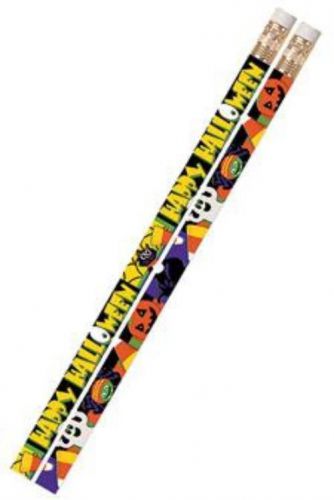 Halloween Fever Motivational/Fun Pencils 12/Package