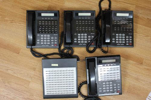 *4* NITSUKO 124i 384i Display Office Phones PN:92783 DX2NA-24CTUXH &amp; DSS Console