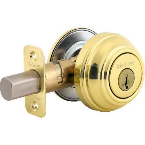 Signature series single cylinder deadbolt-pb 1cyl sk k4 deadbolt for sale