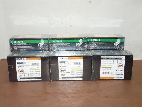 9 boxes (45000) hitachi 11802 a11 crown staples 3/8” x 7/16” inv9228 for sale