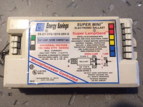 Electronic ballast ES-2/1-CFQ-13/10-UNV-D (quantity of 100)