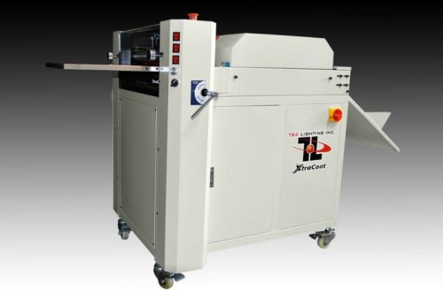 TEC Lighting UV Coater, TRUV-14&#034; hand-fed