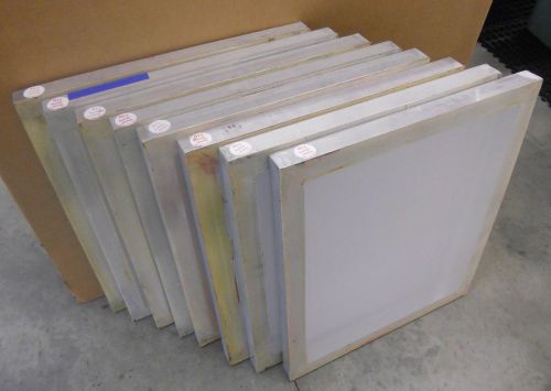 Lot of 8, 20 x 24 aluminum Frames,110 mesh