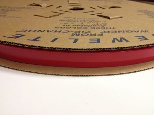 Wagner Zip-Change - RED Jewelite 1&#034; 150 Foot Length Reel Channel Letter Trim