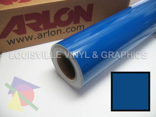 1 Roll 24&#034; X 50yd Blue Arlon 5000 Sign Cutting Vinyl