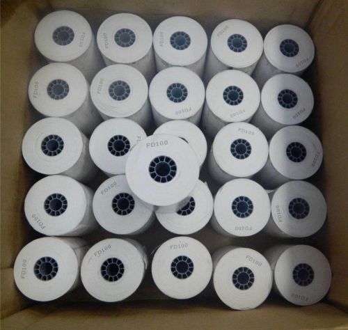 3 1/8 x 119 Thermal Paper 26 Rolls- First Data FD100 FD200 FD200Ti FD300 FD300Ti