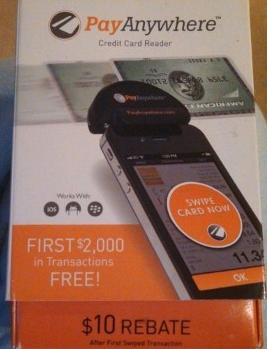 PAY ANYWHERE SMARTPHONE MOBILE CREDIT CARD READER