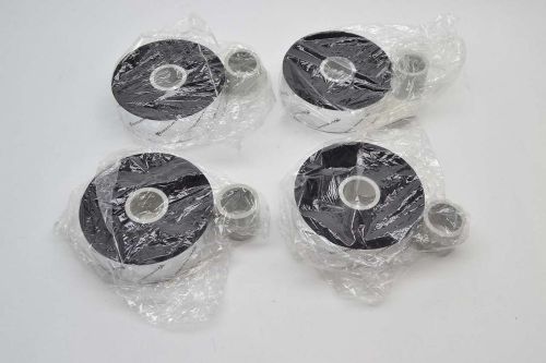 LOT 4 NEW VIDEOJET 15-S30KQ25 THERMAL TRANSFER BLACK RIBBON 30MM X 1000M B374029