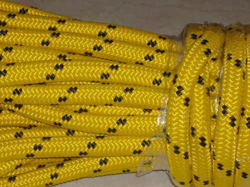 Double Braid Polyester 3/4&#034; x 150 feet arborist rigging tree bull rope