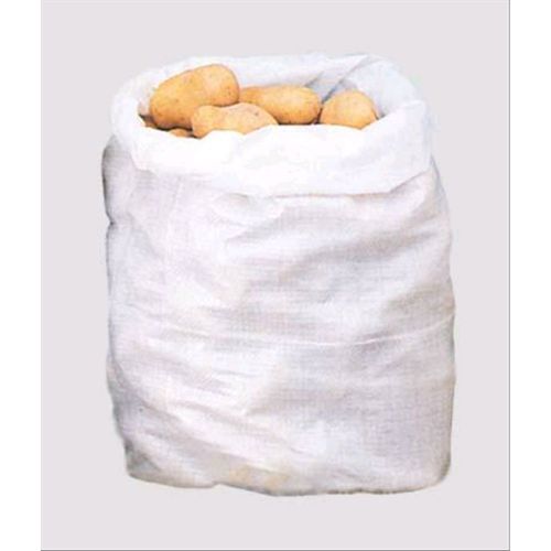 SACCO PATATE POLIPROPILENO ORLATO - Bianco 50x80 cm Kg. 25-30