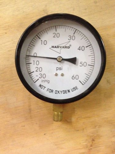 Harvard Pressure Gauge 30HG-0-60PSI  IPCG36045-4L