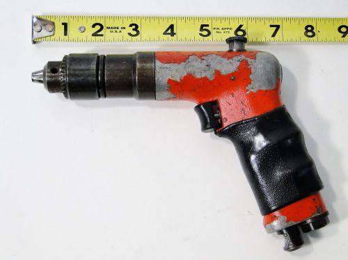 SIOUX 1/4&#034; 2000 RPM MINI AIR REVERSIBLE DRILL 1410R AIRCRAFT TOOLS