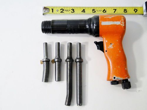 CLECO F4-PT-RT-B PISTOL GRIP AIR RIVET GUN 1700 BPM W SETS AIRCRAFT TOOLS