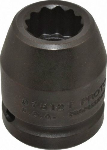 Proto J07512T Impact Socket 12 Point 3/4&#034; Drive x 3/4&#034;  FREE SHIPPING