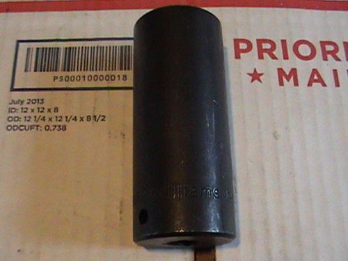 Williams metric 1/2 drive 26mm impact deep well socket 6 point No 14M-626