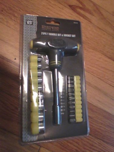 Handle Bit And Socket Set Champion Quality Tools 21 Peice New! PremiumQuality