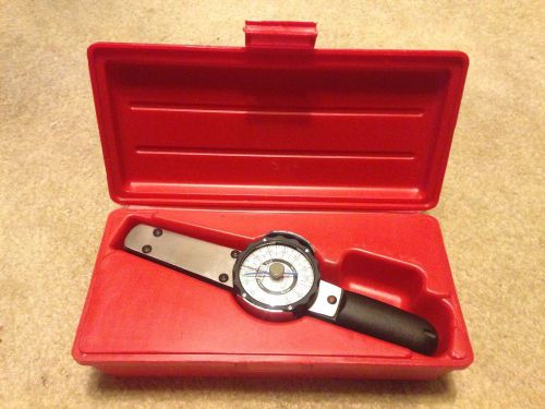 PROTO J6181F Dial Torque Wrench,600&#034;-lb.,3/8&#034; Dr