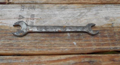 Chrome Vanadium Open Ended Combination Wrench 7/16&#034; - 3/8&#034;