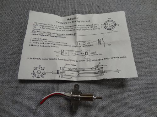 Hakko A1174 Heating Element for 807 Desoldering Gun, 60W 24V