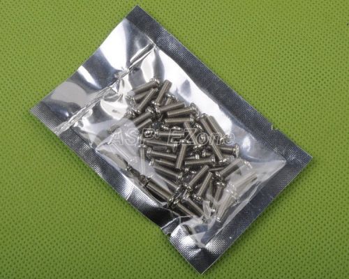 50pcs M3*10 Bolts Screw Spike Round Head Screw ?3mm Length 10mm