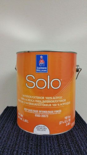 Sherwin Williams SOLO Interior/Exterior Deep Base 6503-35573 (4 Gallons)