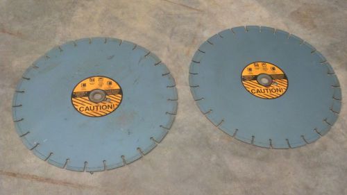 16&#034; target concrete diamond blade - gh5 dry cut 542751121 16 x .125 x 1 d for sale