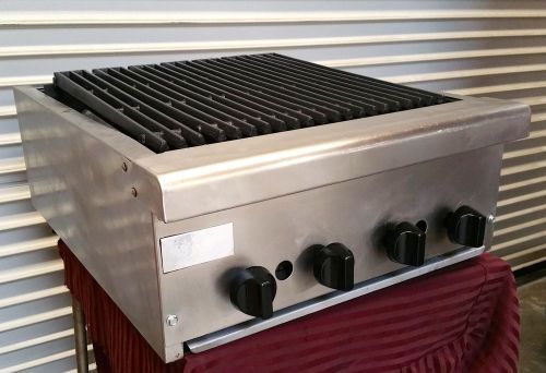 24&#034; Radiant Char Broiler Royal Range #2108 Commercial Restaurant Grill Burger