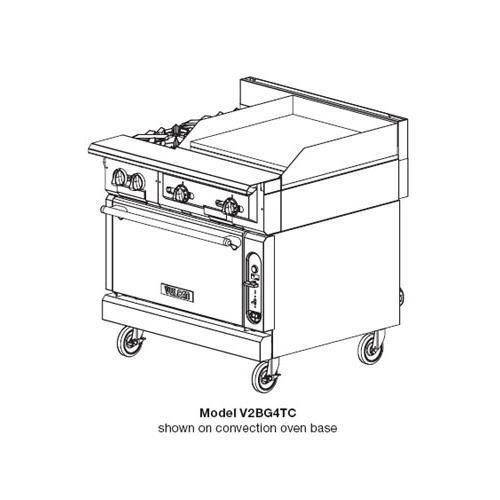 Vulcan V2BG4TB V Series Heavy Duty Range