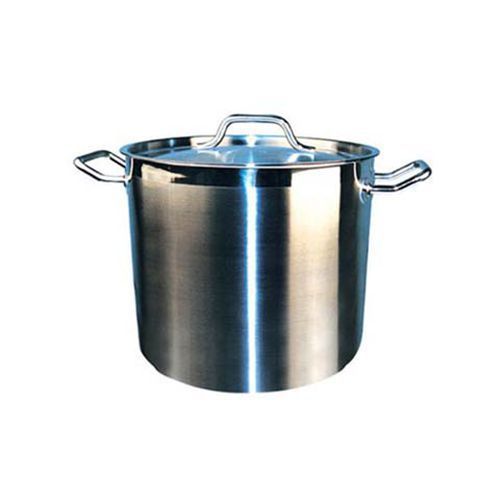 New winco 20qt s/s stock pot w/cover sst-20 for sale