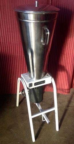 6 Gallon Blender Floor Stand Model Uniworld TD25 Commercial Chopper Cutter NEW