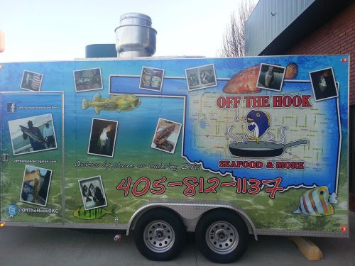 2012 7X16 Food Trailer $25,000