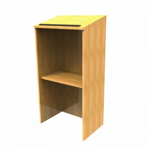 Wood podium lectern pulpit  restaurant reception desk maple1131 for sale