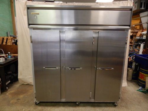 Continental 3 door stainless freezer (3f) NO RESERVE