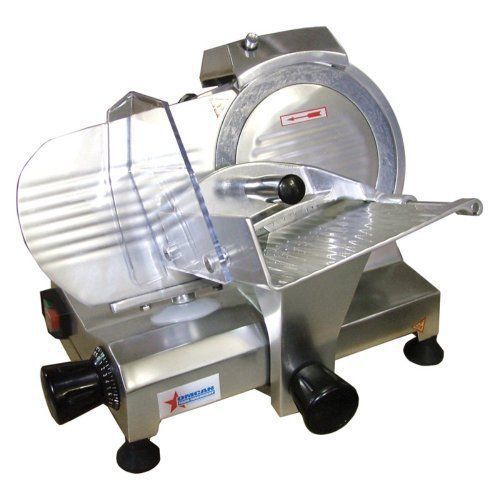 Omcan hbs-195 8&#034; commercial meat, cheese &amp; vegetable slicer for sale